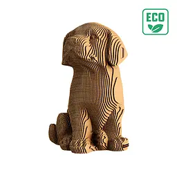 LABRADOR PUPPY - Картонний 3Д пазл Cartonic - мініатюра 4