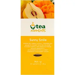 Чай зелений Tea Moments Sunny Smile 22 шт. x 1.8 г - мініатюра 2