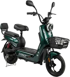 Електроскутер Двомісний Corso Conto (500W; 48V/20Ah) Зелений