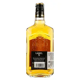 Віскі Label 5 Classic Black Blended Scotch Whisky 40% 0.5 л - мініатюра 2