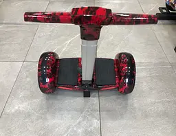Гіроскутер-сігвей з ручкою Smart Balance A8 Premium 10.5" Полум'я - мініатюра 5
