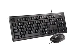 Комплект A4Tech KR-8572, Black, дротовий, USB - мініатюра 3