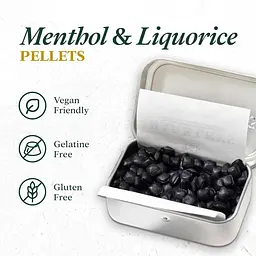 Драже Barkleys Intense Liquorice Pellets Menthol 16г - мініатюра 4
