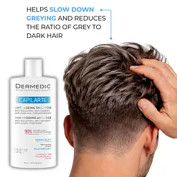 Шампунь Dermedic Capilarte Anti-Aging Антивіковий 300 мл (5901643177454) - мініатюра 5