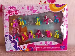 Набір іграшок у коробці Май Літл Поні (My Little Pony), 12 шт