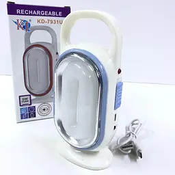 Ліхтар LED лампа 15см акумуляторний світильник UKC KD-7931U - мініатюра 6