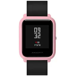 Захисний бампер Tamister для смартгодинника Amazfit Bip / Bip Lite рожевий