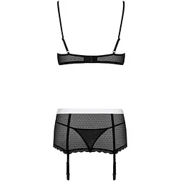 Еротичний костюм покоївки Obsessive Maidme Set 5pcs L/XL - мініатюра 6