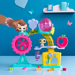 Ігровий набір Littlest Pet Shop Фабрика Розваг 00519 аксесуари та 2 фігурки, фабрика - мініатюра 4