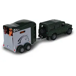 Ігровий набір TechnoDrive Land Rover з причіпом і фігурками коней (520460.270) - мініатюра 10