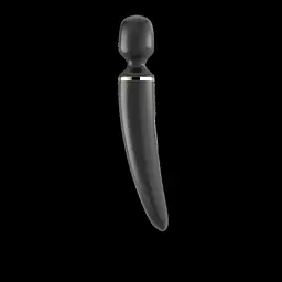 Вібромасажер Satisfyer Wand-er Woman Чорний - мініатюра 4
