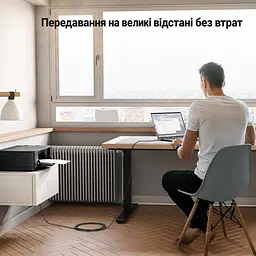 Кабель для принтера UGREEN US370 USB-C - USB-B 2.0 2 м чорний (80807) - мініатюра 13