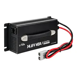 Зарядний пристрій для акумуляторних батарей LiFePO4 14.6V/40A LiTime L12V40A-BCHA-Y (44-00538) - мініатюра 4