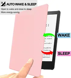 Чохол для планшета TOKILO 6,8-дюймовий чохол Kindle Paperwhite 2021, ультралегкий тонкий чохол зі штучної шкіри - мініатюра 5