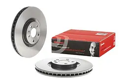 Диск тормозной вентилируемый Volvo XC60 II, S60 III, V90 II 14-25г Brembo ( 09.C936.11 )