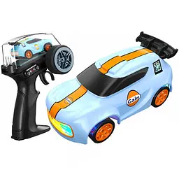 Дріфт-машина на радіокеруванні SHT K13 (1:64) Rally Car 2.4G Blue - мініатюра 2