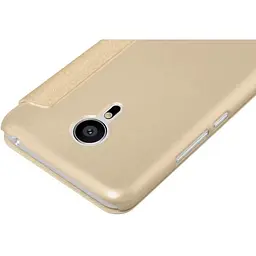 Чохол-книжка Nillkin Sparkle case Meizu Pro 5 Gold - мініатюра 6
