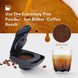 Багаторазовий капсульний адаптер ICafilas для кавоварки Delonghi, Krups Nescafe Dolce Gusto Lumio + 5 кілець - мініатюра 7