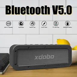 Портативна акустика Xdobo Wake 1983 40 Вт із голосовим помічником бездротова - мініатюра 2
