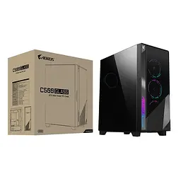 Корпус Gigabyte Aorus C500 Glass Black без БЖ (GB-AC500G ST) - мініатюра 9