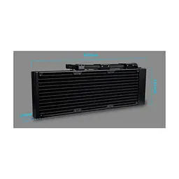 Система рідинного охолодження Lian Li HydroShift II LCD-C 360TL, Black (G89.GHS2LCD36TB.00) - мініатюра 9