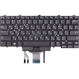 Клавіатура для ноутбука DELL Latitude E5450, E5470 чорний, без фрейму (KB314102)