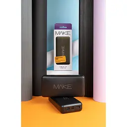 Повербанк Make 10W 20000 mAh 2A+2A Black (MPB-205BK) - мініатюра 3
