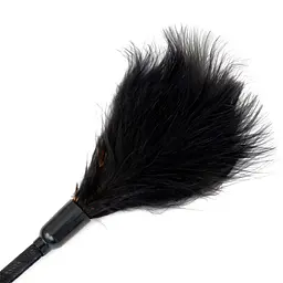 Стек Fetish B-Series Tickler Whip 3.0, 41 см (чорний) - мініатюра 3