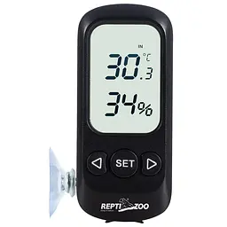 Гігрометр - термометр цифровий Repti-Zoo Digital Alarm Thermometer Hygrometer (SH129) - мініатюра 7