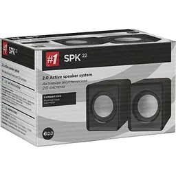 Акустична система Defender SPK 22 2х2W USB black (65503) - мініатюра 3