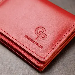Шкіряна жіноча обкладинка для автодокументів Grande Pelle 11402 червоний - мініатюра 10
