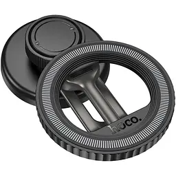 Автотримач Hoco H77 Black Metal Gray [140684] - мініатюра 3