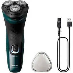 Електробритва Philips Series X3000 X3002/41, темно-зелена - мініатюра 4