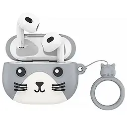 Бездротові TWS навушники Hoco EW46 Cat Face Case Mysterious Cat