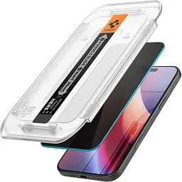 Захисне скло Spigen EZ Fit HD Glas.tR для Apple iPhone 16 Pro Max Privacy [AGL07915] 1-Pack [117856] - мініатюра 4