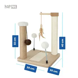 Happet Кігтеточка для кішок,40x30x30 см (CT05) - мініатюра 3