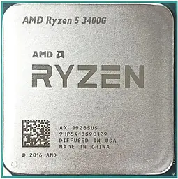 Процесор AMD Ryzen 5 3400G (YD3400C5FHBOX) (Socket AM4, 8T, 4.2 ГГц, Box) - мініатюра 2