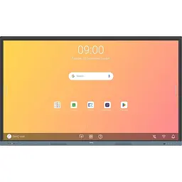 Інтерактивна панель 86" BenQ RE8604A, IPS, UHD, 8Гб/ 32Гб, колонки, кріплення, чорна
