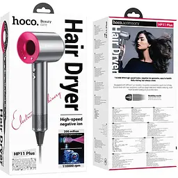 Фен Hoco HP11 Plus Rose Red [143060] - мініатюра 5