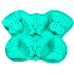 Форма Fissman для випічки 6 кексів метелик 32.5x23x3.8 см (6660)