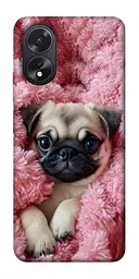 TPU чохол Demsky Мопс у ніжностях для Oppo A38