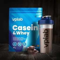 Протеїнова суміш VPLab Casein & Whey Chocolate 500 г - мініатюра 2