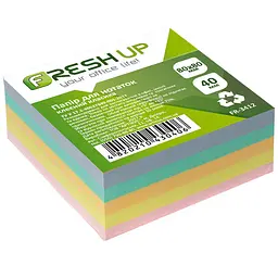 Блок Класика клеєний Fresh Up 80*80*40 мм. 60г/м2 FR-3412 (1/24)