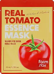 Зволожувальна маска для обличчя з екстрактом томата Farmstay Real Tomato Essence Mask 23 мл