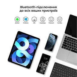 Чохол до планшета AirOn Premium iPad Air 4 10.9" Bluetooth keyboard touchpad (4822352781051) - мініатюра 4