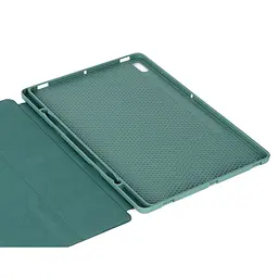 Чохол SlimTPU S-Pen holder Samsung Galaxy Tab S10 FE 10.9/S9/S9 FE 11" Темно-зелений - мініатюра 5