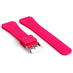 Силіконовий ремінець Watchbands Galaxy для Samsung Gear S3 Samsung Galaxy Watch 46mm - рожевий (WB001GALAXYPINK) - мініатюра 2