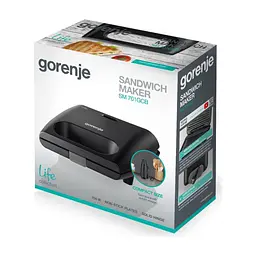 Сендвічниця Gorenje SM701GCB - мініатюра 6