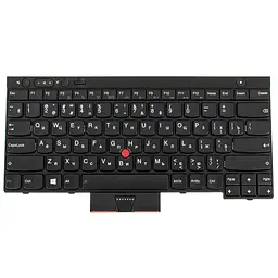 Клавіатура для ноутбука LENOVO (Thinkpad: T430 T430i T430S T530 T530I X230 X230i X230S) rus чорний