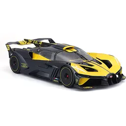 Автомодель Bburago Bugatti Bolide 1:18 чорно-жовта (18-11047 YL) - мініатюра 3